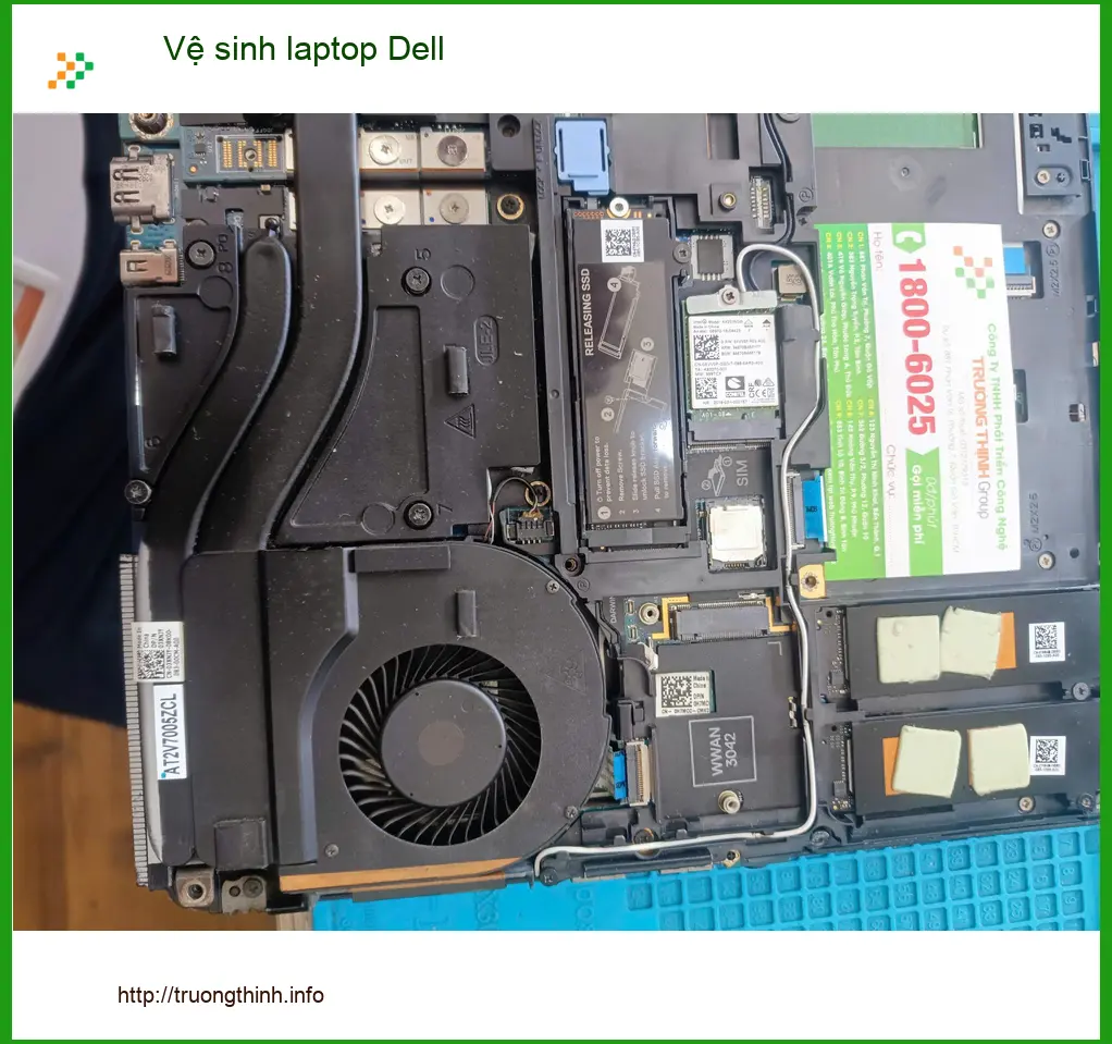 Anh Đức Anh tìm trung tâm vệ sinh laptop Dell Quận Tân Phú uy tín