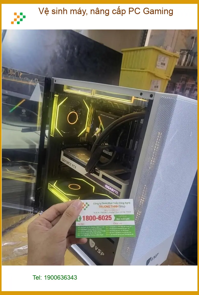 Anh Đăng gamer ở Quận 7 đau đầu vì máy yếu, tìm chỗ vệ sinh, nâng cấp PC Gaming