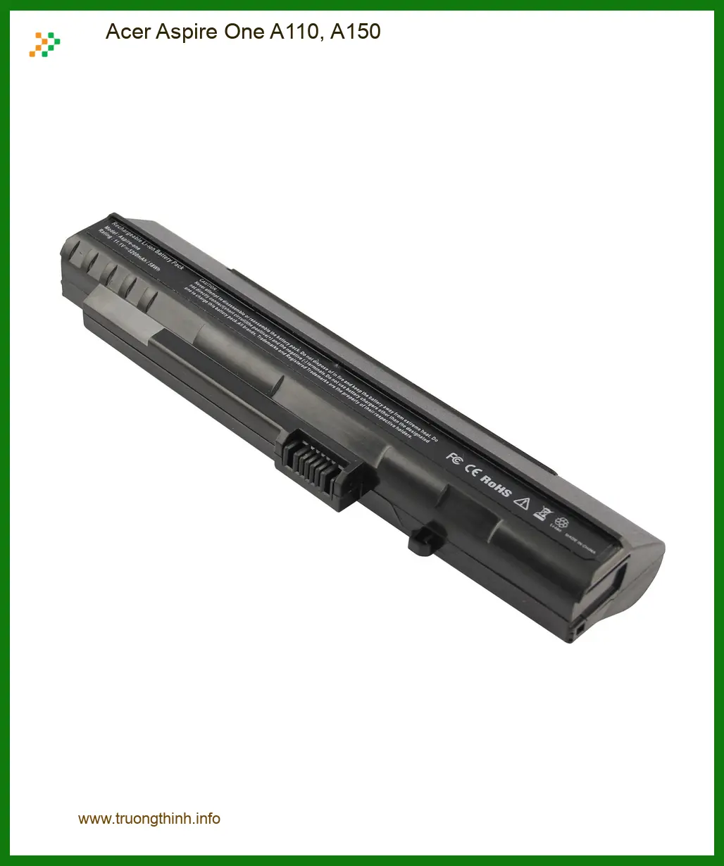 Pin Laptop Acer Aspire One A110 A150 - Thay Lấy Liền Tại Cửa Hàng TPHCM