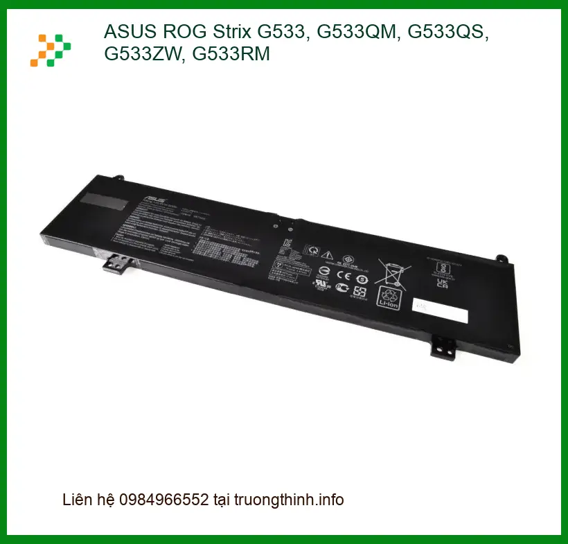 Pin Laptop ASUS ROG Strix G533 - Trung Tâm Thay Pin Laptop Giá Rẻ TPHCM
