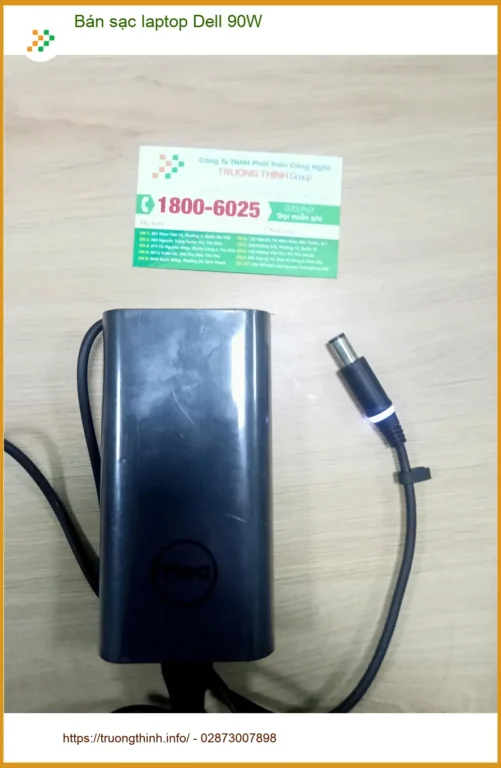 Anh Thiên hoảng hốt tìm mua sạc laptop Dell 90W Quận Bình Tân - Cửa hàng uy tín
