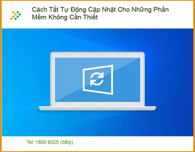 Thủ thuật Phần mềm Cách Tắt Cập Nhật - Tự xử lý tại nhà