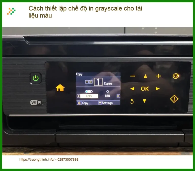 Thủ thuật Máy in Cách thiết lập chế độ grayscale - Tự xử lý tại nhà hiệu quả