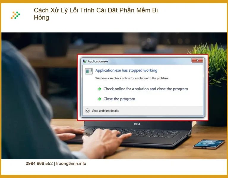 Thủ thuật xử lý lỗi trình cài đặt mềm bị hỏng - Sửa máy tính lấy liền