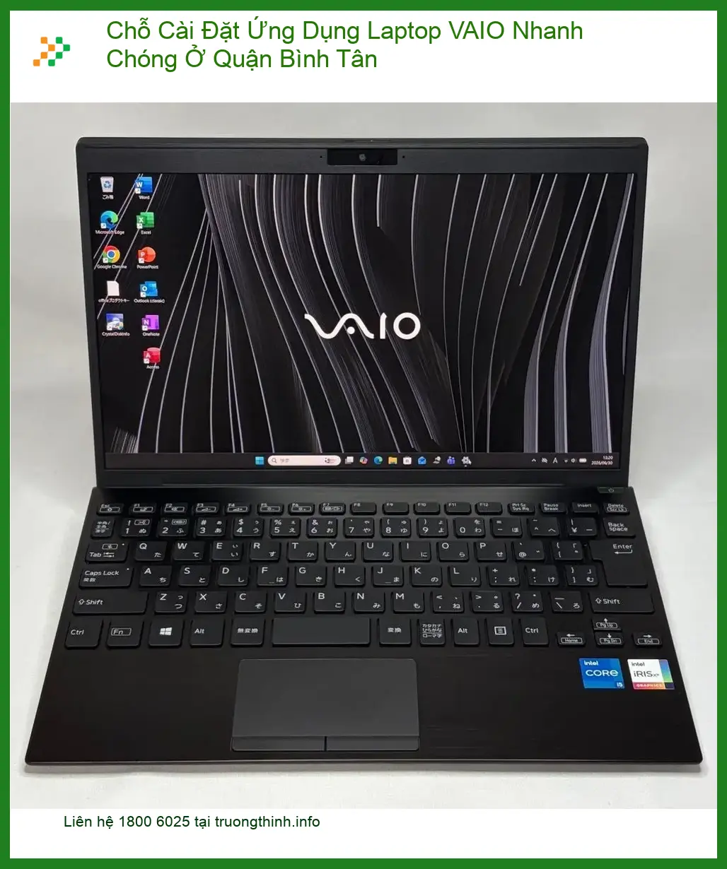 Cài Đặt Máy Tính Ứng Dụng Laptop VAIO Quận Bình Tân - Dịch vụ tại chỗ