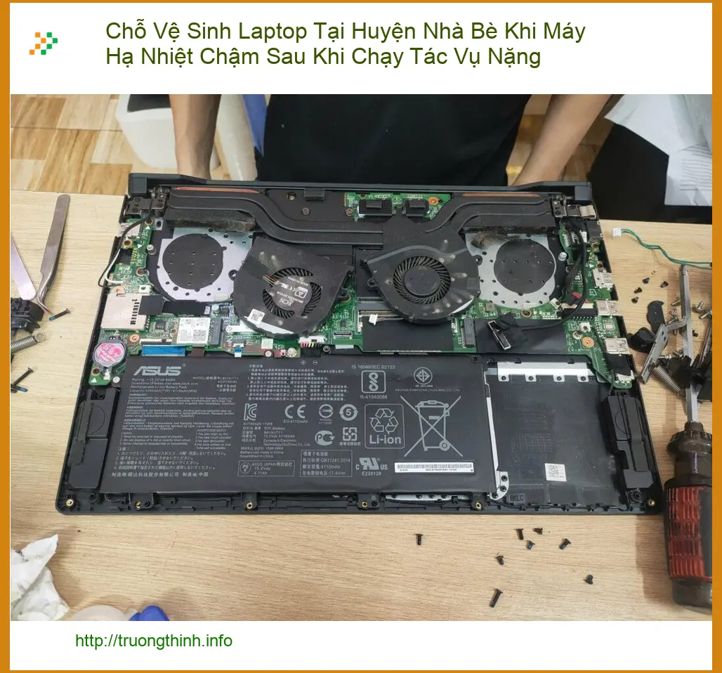 Vệ Sinh Laptop Huyện Nhà Bè Máy Hạ Nhiệt Chậm - Trung tâm hỗ trợ