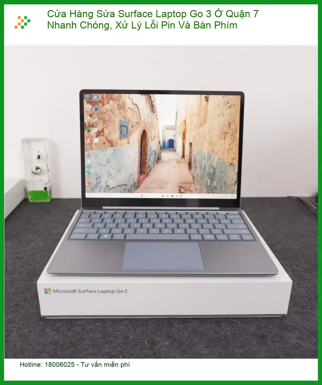 Sửa Surface Laptop Go 3 Quận 7 Lỗi Pin Bàn Phím - Địa điểm thay lấy liền uy tín