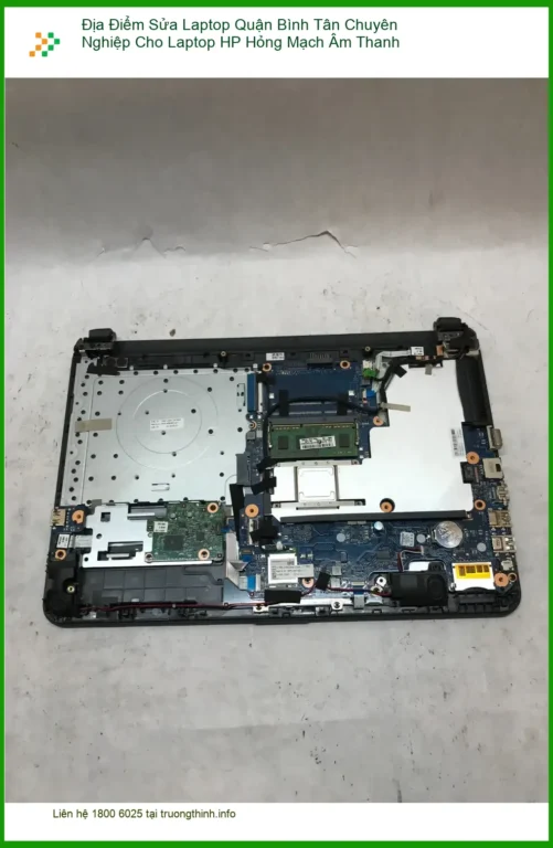 Sửa Laptop Địa Điểm Quận Bình Tân HP Hỏng Âm Thanh - Trung tâm hỗ trợ gần đây