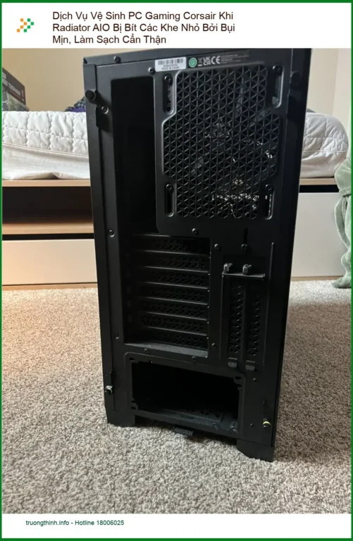 Vệ Sinh PC Gaming Corsair Radiator AIO Bị Bít Bụi - Trung Tâm Gần Nhất