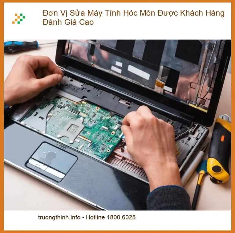 Sửa máy tính Hóc Môn uy tín - Đơn vị được khách hàng đánh giá cao