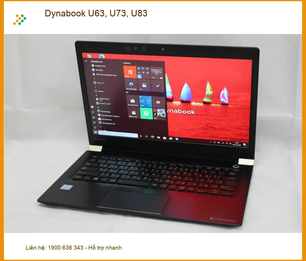 Vỏ Laptop Dynabook U63, U73, U83 - Thay Mới Nhanh Tại TPHCM