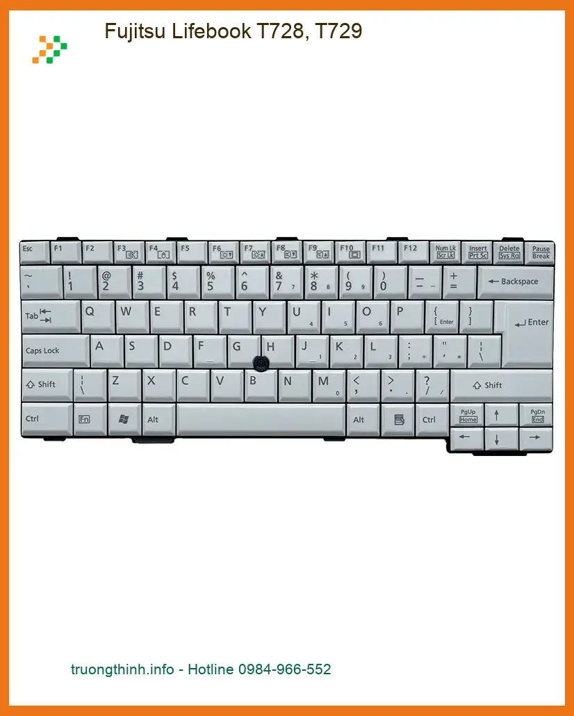 Bàn phím Laptop Fujitsu Lifebook T728 T729 - Thay Nhanh Tại Cửa Hàng TPHCM