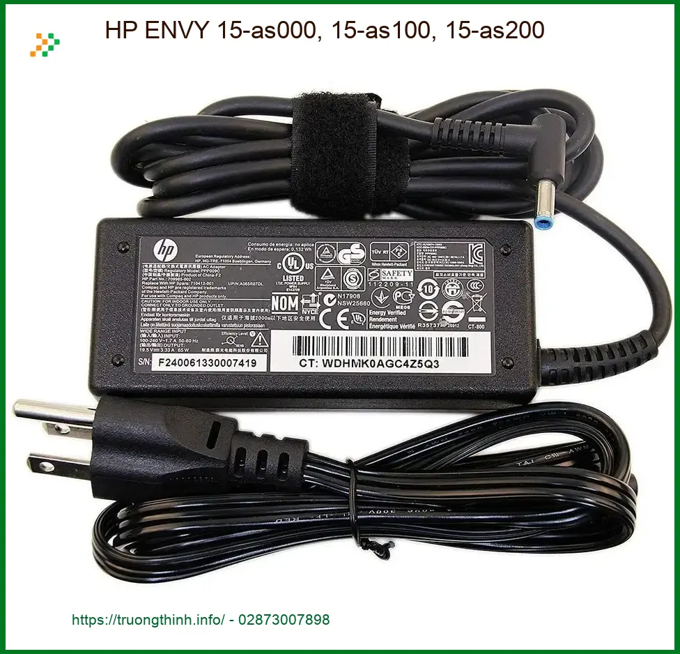 Sạc Laptop HP ENVY 15-as000, 15-as100, 15-as200 - Giá Rẻ TPHCM | Lấy Ngay
