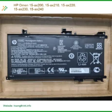 Pin Laptop HP Omen 15-ax200, 15-ax210, 15-ax220, 15-ax230, 15-ax240