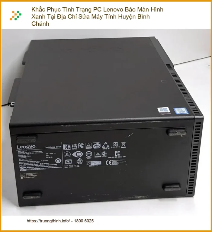 Khắc phục PC Lenovo màn hình xanh Bình Chánh - Địa chỉ sửa máy tính uy tín