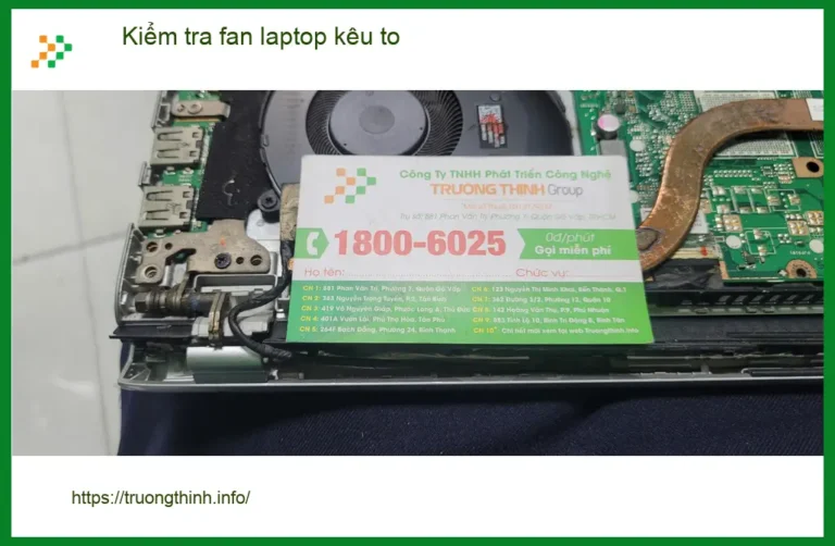 Chú An lập trình viên tìm chỗ kiểm tra fan laptop kêu to Quận Bình Tân