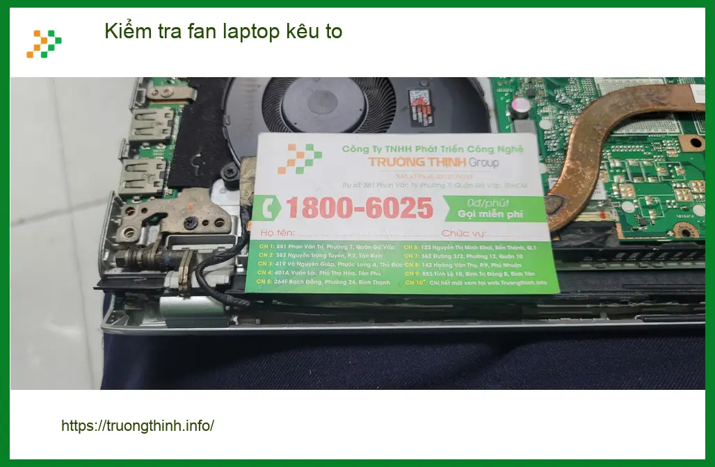 Chú An lập trình viên tìm chỗ kiểm tra fan laptop kêu to Quận Bình Tân