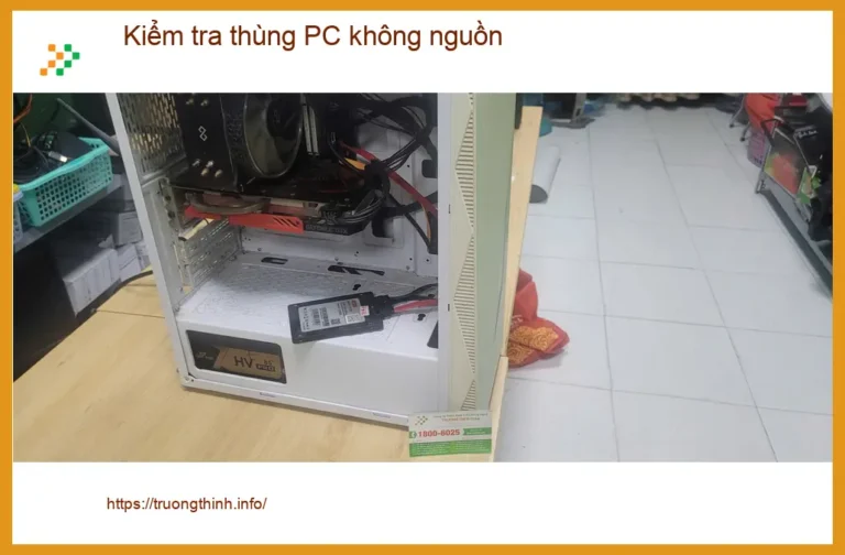 Anh Bách tìm dịch vụ kiểm tra thùng PC không nguồn Quận Bình Tân