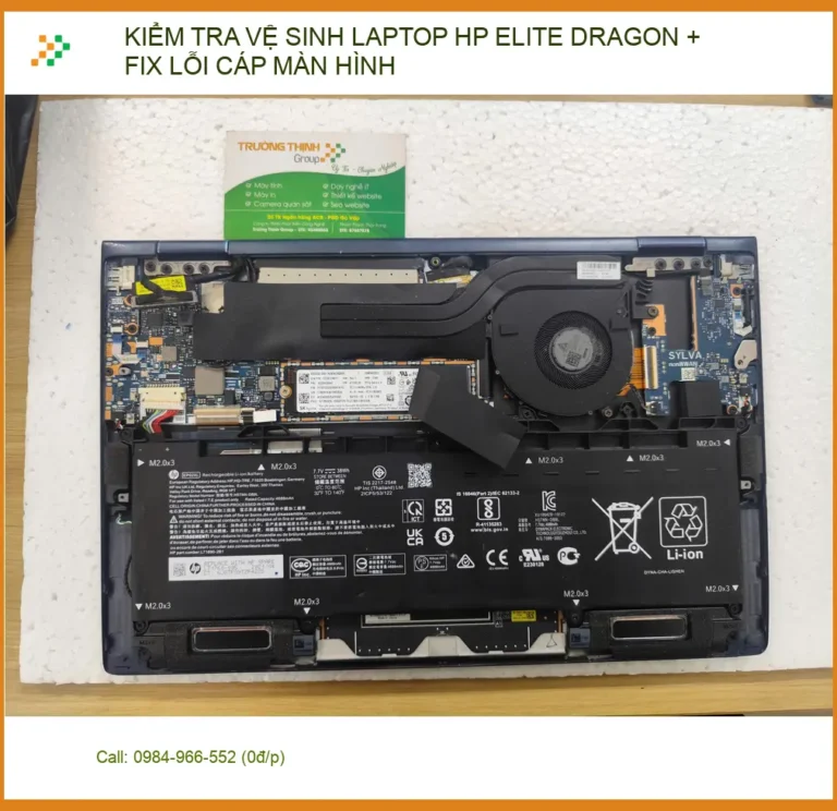 Anh Hùng: Vệ sinh, sửa cáp màn hình laptop HP Elite Dragon P.Nhuận