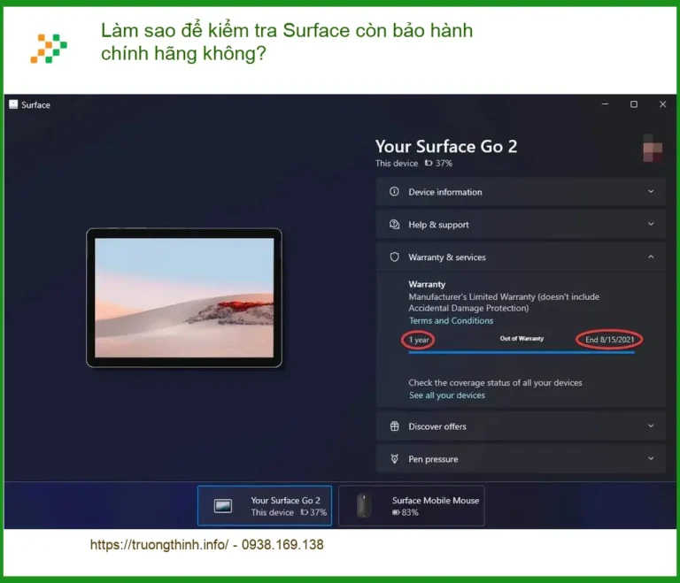 Làm sao để kiểm tra còn bảo hành chính hãng không trên laptop - Cách tự xử lý tại nhà