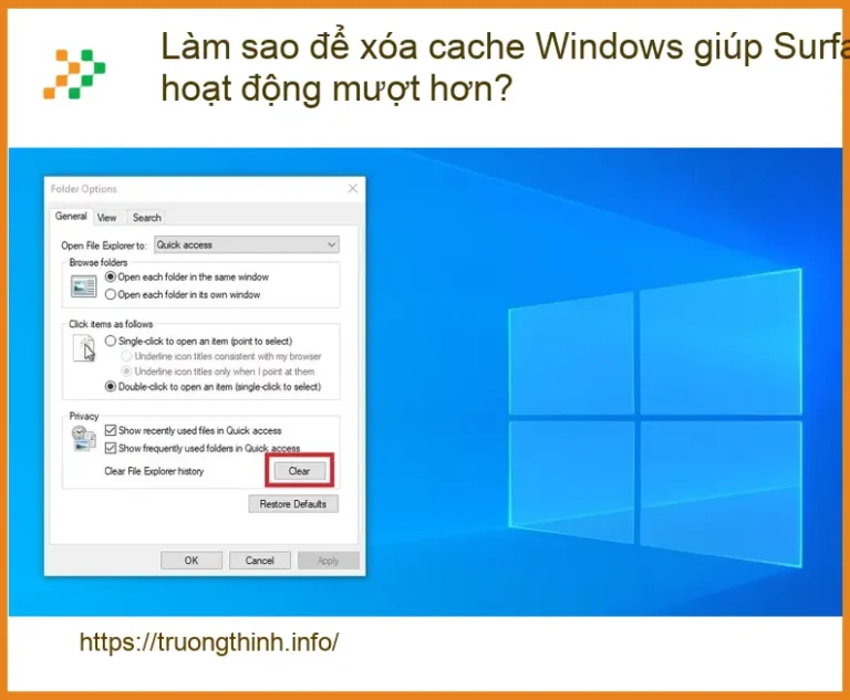 Làm sao để xóa cache Windows giúp hoạt động mượt hơn - Cách tự xử lý tại nhà