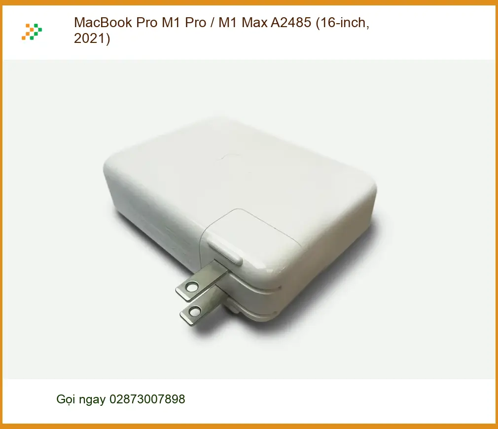 Sạc MacBook Pro M1 A2485 - Thay Nhanh, Lấy Ngay TPHCM