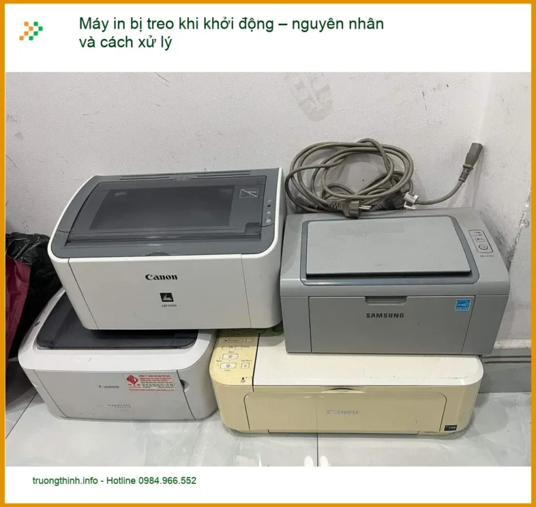 Thủ thuật Máy in bị treo khi khởi động – Cách tự xử lý tại nhà