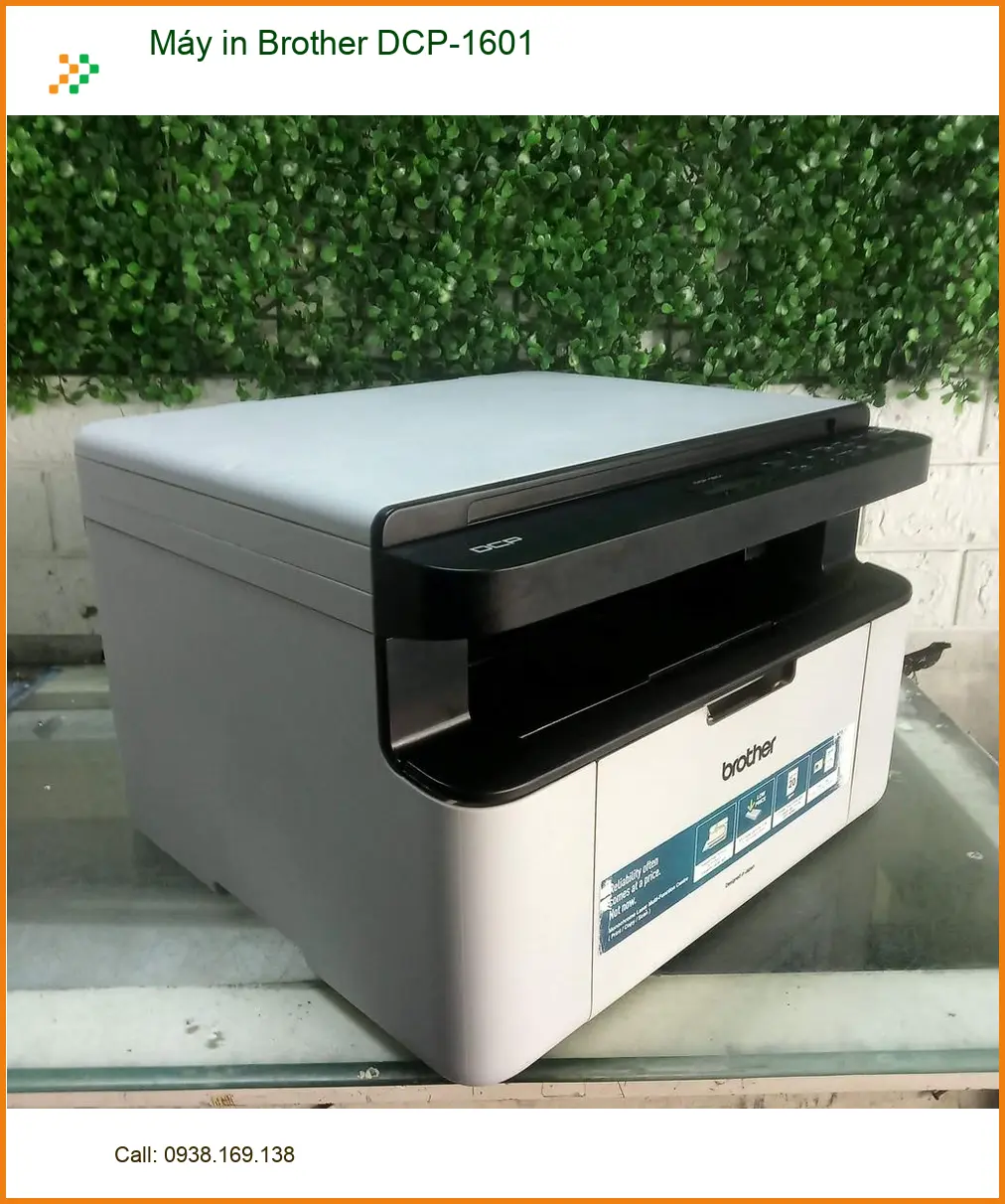 Máy in Brother DCP-1601 - Nạp Mực Tận Nơi Giá Rẻ TPHCM