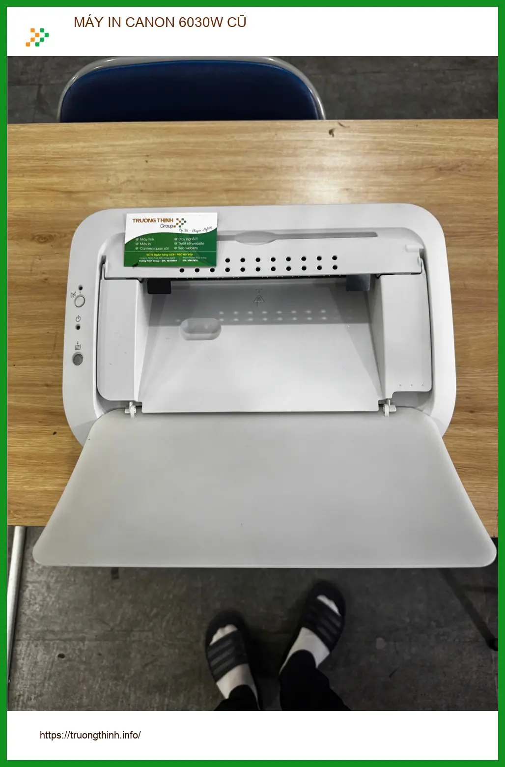 Chị An bất động sản tìm cửa hàng sửa máy in Canon 6030W cũ uy tín Quận 10 ảnh thực tế 1