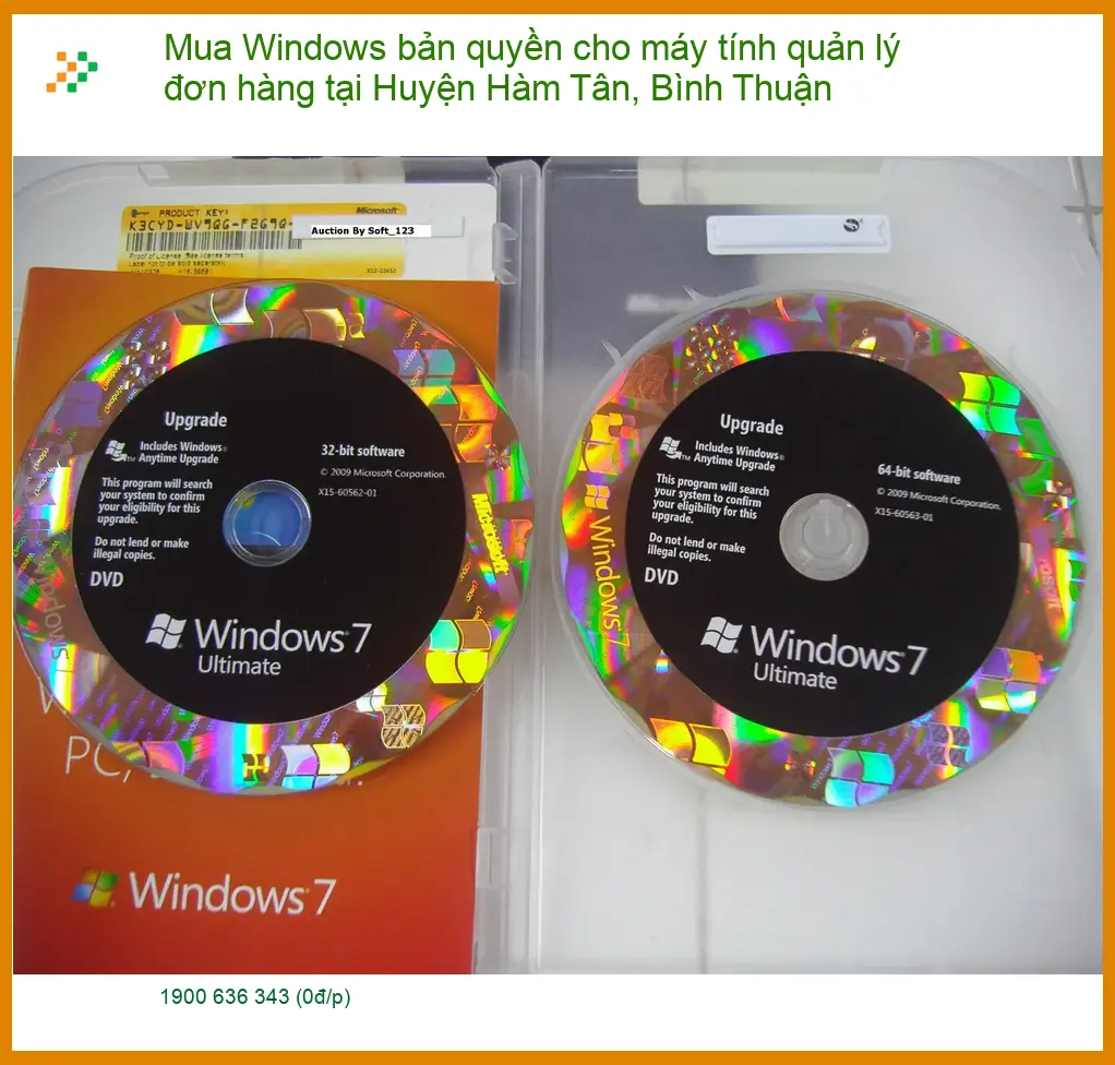 Windows Mua bản quyền máy tính quản lý đơn hàng Hàm Tân - Giá tốt