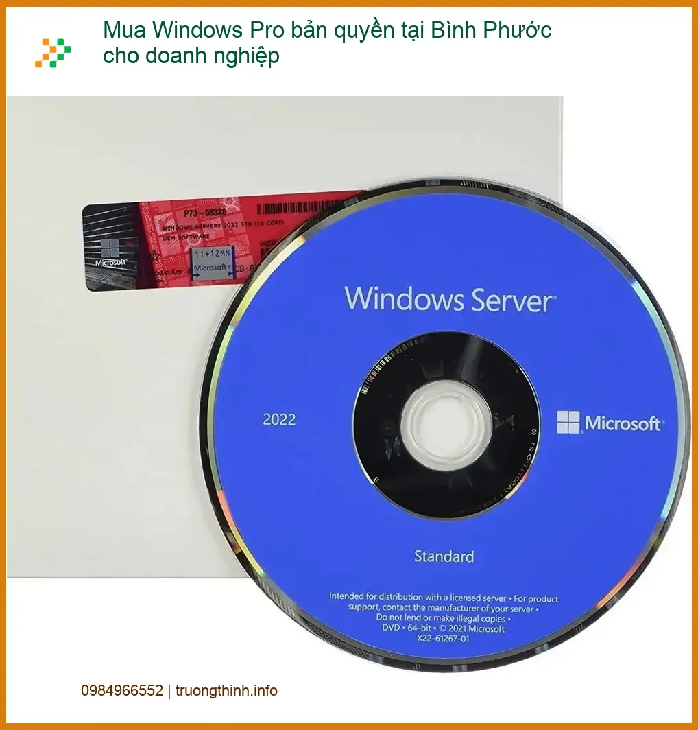 Windows Mua Pro bản quyền tại Bình Phước - Tư vấn cài đặt chuyên nghiệp