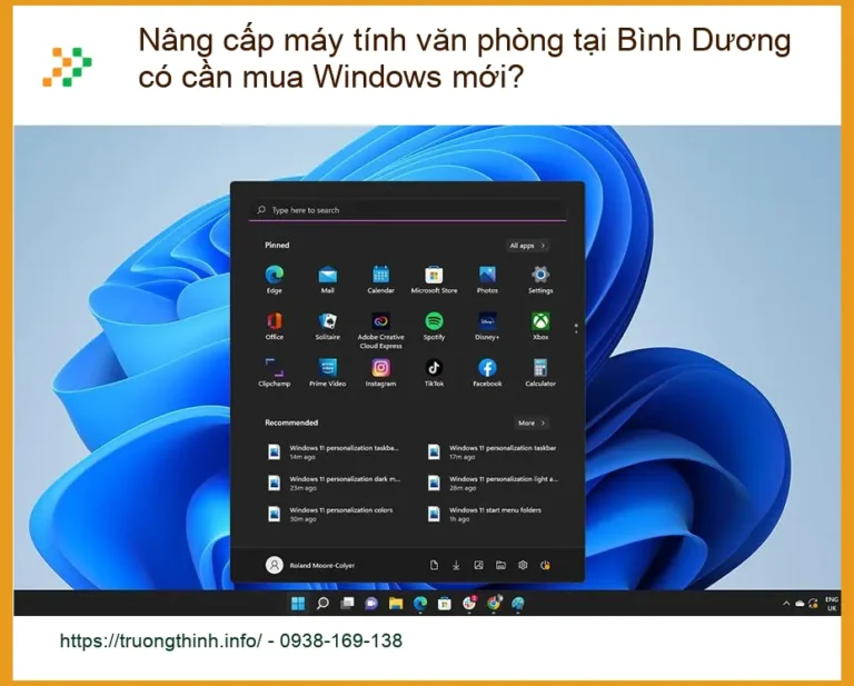Nâng cấp máy tính văn phòng Bình Dương: Mua mới? - Tư vấn ngay