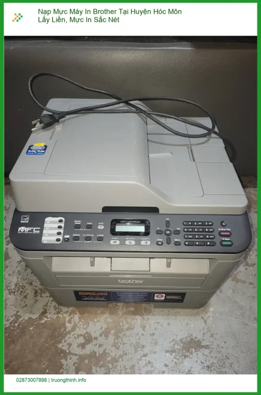Sửa Chữa Nạp Mực Máy In Brother Hóc Môn Lấy Liền - Gọi ngay xử lý gấp
