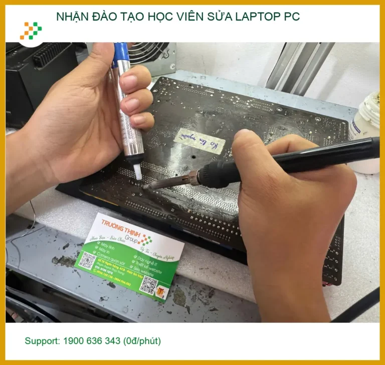 Anh Quang học viên review khóa đào tạo sửa Laptop PC Quận Tân Bình
