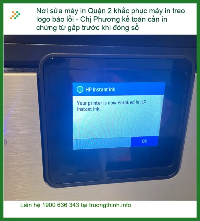 Sửa Chữa Nạp Mực Máy In Quận 2 Tận Nơi - Điện thoại công ty xử lý gấp