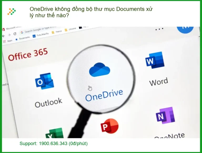 Văn phòng OneDrive không đồng bộ Documents xử lý lỗi - Trung tâm hỗ trợ gần đây