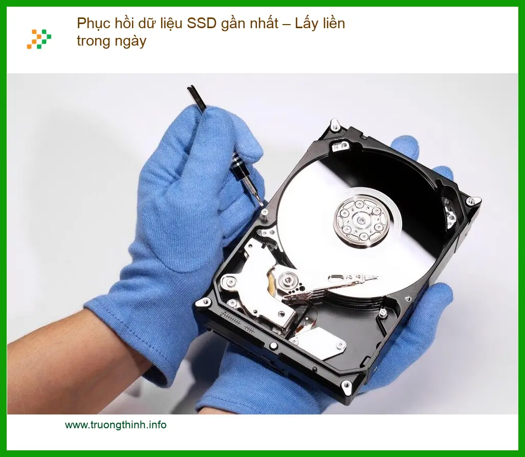 Khôi Phục Dữ Liệu SSD lấy liền - Trung tâm cứu dữ liệu gần nhất