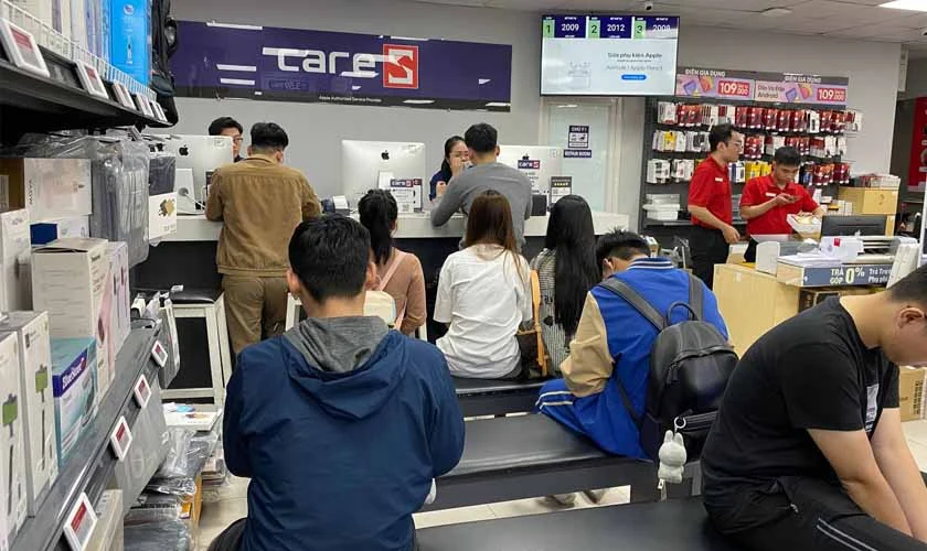 CareS cung cấp dịch vụ thay pin iPhone với quy trình kiểm tra và sửa chữa theo tiêu chuẩn của Apple
