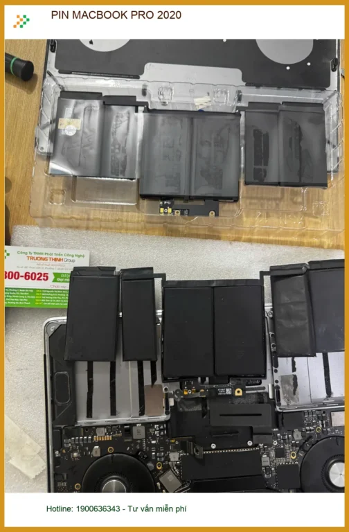 Chị Thanh freelancer tìm chỗ thay pin Macbook Pro 2020 Quận 10 lấy ngay