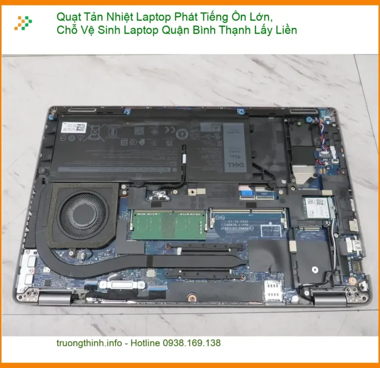 Vệ Sinh Laptop Quạt Tản Nhiệt Ồn Lớn Bình Thạnh - Lấy Liền Uy Tín