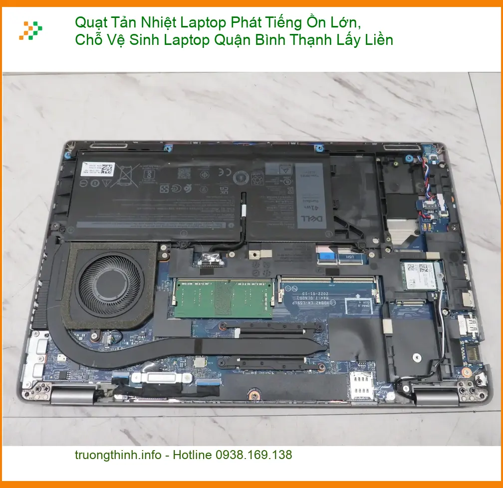 Vệ Sinh Laptop Quạt Tản Nhiệt Ồn Lớn Bình Thạnh - Lấy Liền Uy Tín