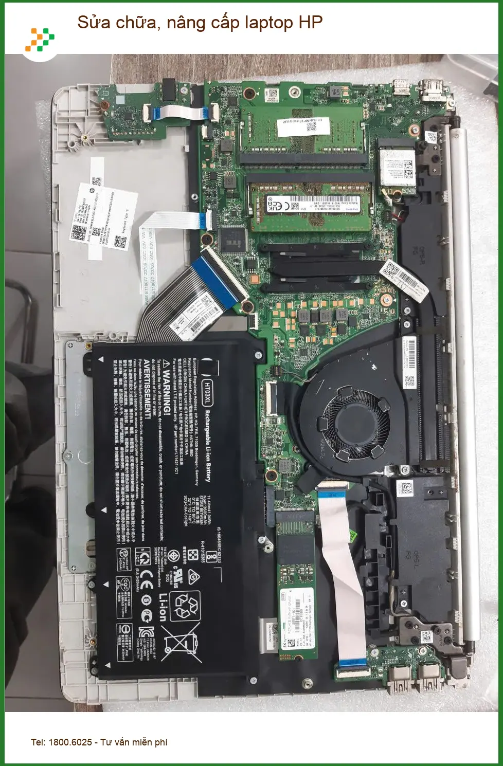 Cô Thanh kể chuyện sửa chữa laptop HP Quận Tân Bình lấy ngay