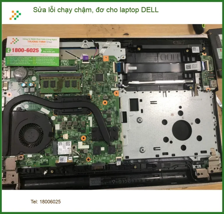 Chỗ Sửa lỗi chạy chậm, đơ cho laptop DELL Quận Bình Tân - Anh Việt cấp tốc