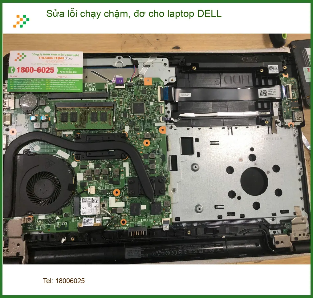 Chỗ Sửa lỗi chạy chậm, đơ cho laptop DELL Quận Bình Tân - Anh Việt cấp tốc