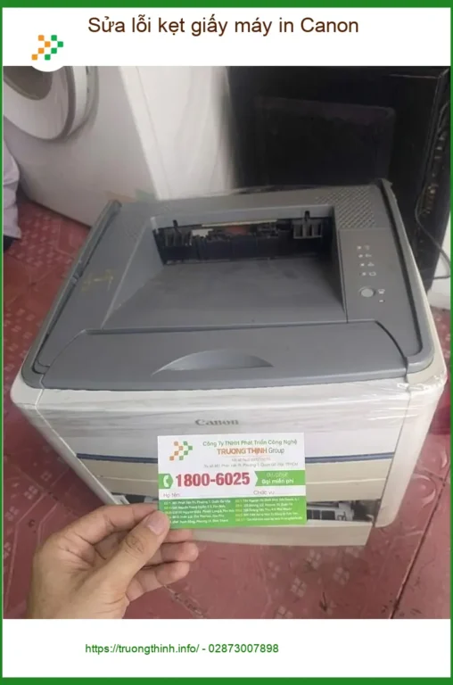 Chị Thảo quản lý - Sửa lỗi kẹt giấy máy in Canon Quận 7 khẩn cấp