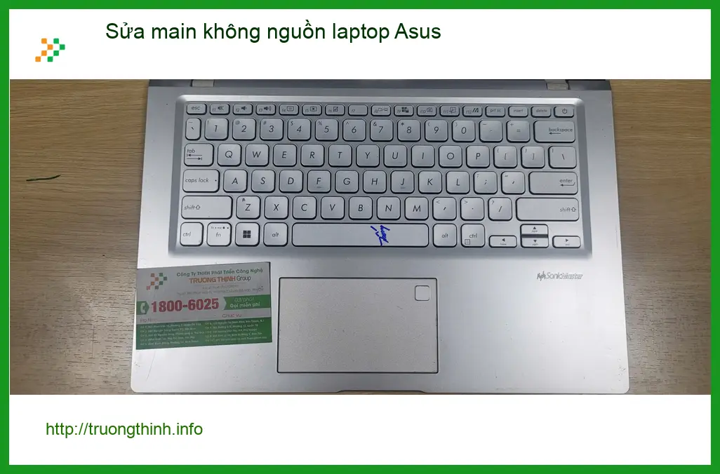 Anh Nhật kỹ sư tìm chỗ sửa main không nguồn laptop Asus Quận Bình Tân ảnh thực tế 1