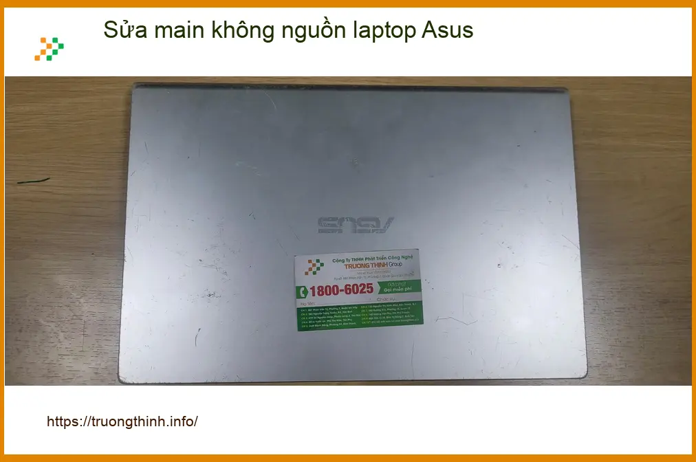 Anh Nhật kỹ sư tìm chỗ sửa main không nguồn laptop Asus Quận Bình Tân ảnh thực tế 2