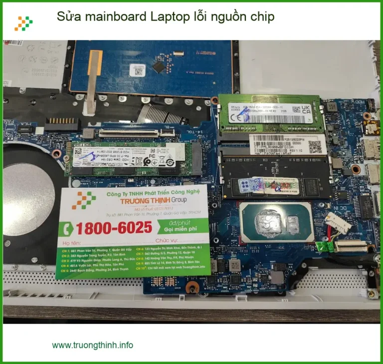Anh Quang kỹ sư review: Sửa mainboard laptop lỗi nguồn chip Quận 7 uy tín