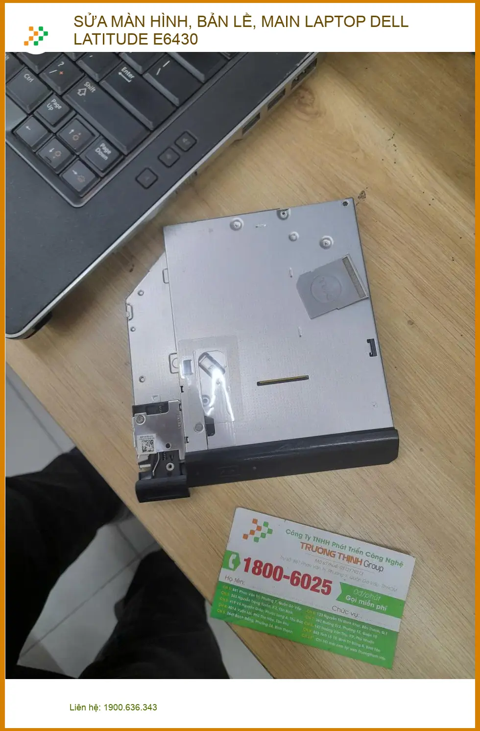 Anh Trung đầu bếp sửa màn hình laptop Dell Latitude E6430 Q.12 uy tín ảnh thực tế 1