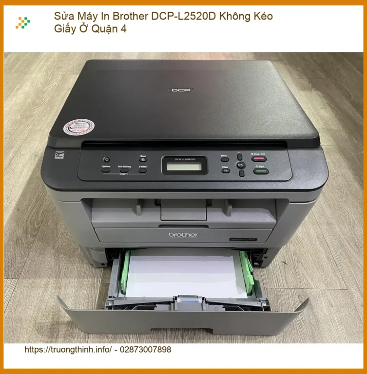 Sửa Nạp Mực Máy In Brother DCP-L2520D Không Kéo Giấy Quận 4 - Gọi ngay